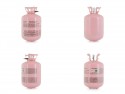 Bouteille d'hélium, rose, max 50 ballons