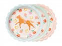 Assiettes Chevaux, 18 cm, mixtes