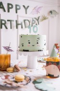 Bougie d'anniversaire Chiffre 1, bleu clair, 5.5 cm
