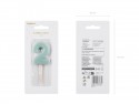 Bougie d'anniversaire Chiffre 2, bleu clair, 5.5 cm