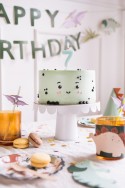Bougie d'anniversaire Chiffre 7, bleu clair, 5.5 cm