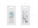 Bougie d'anniversaire Chiffre 9, bleu clair, 5.5 cm