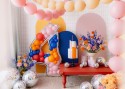 Cadre Numéro '4' pour Ballons Latex, 126cm, Argenté Brillant