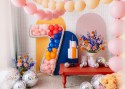 Cadre Numéro '7' pour Ballons Latex, 126cm, Argenté Brillant