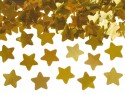 Canon à confettis avec étoiles, 28 cm, or