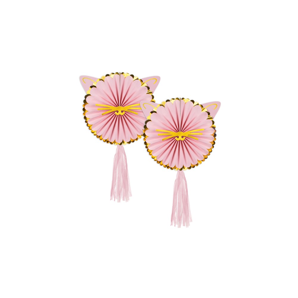 Rosettes Décoratives Chatons, 26 cm, mix