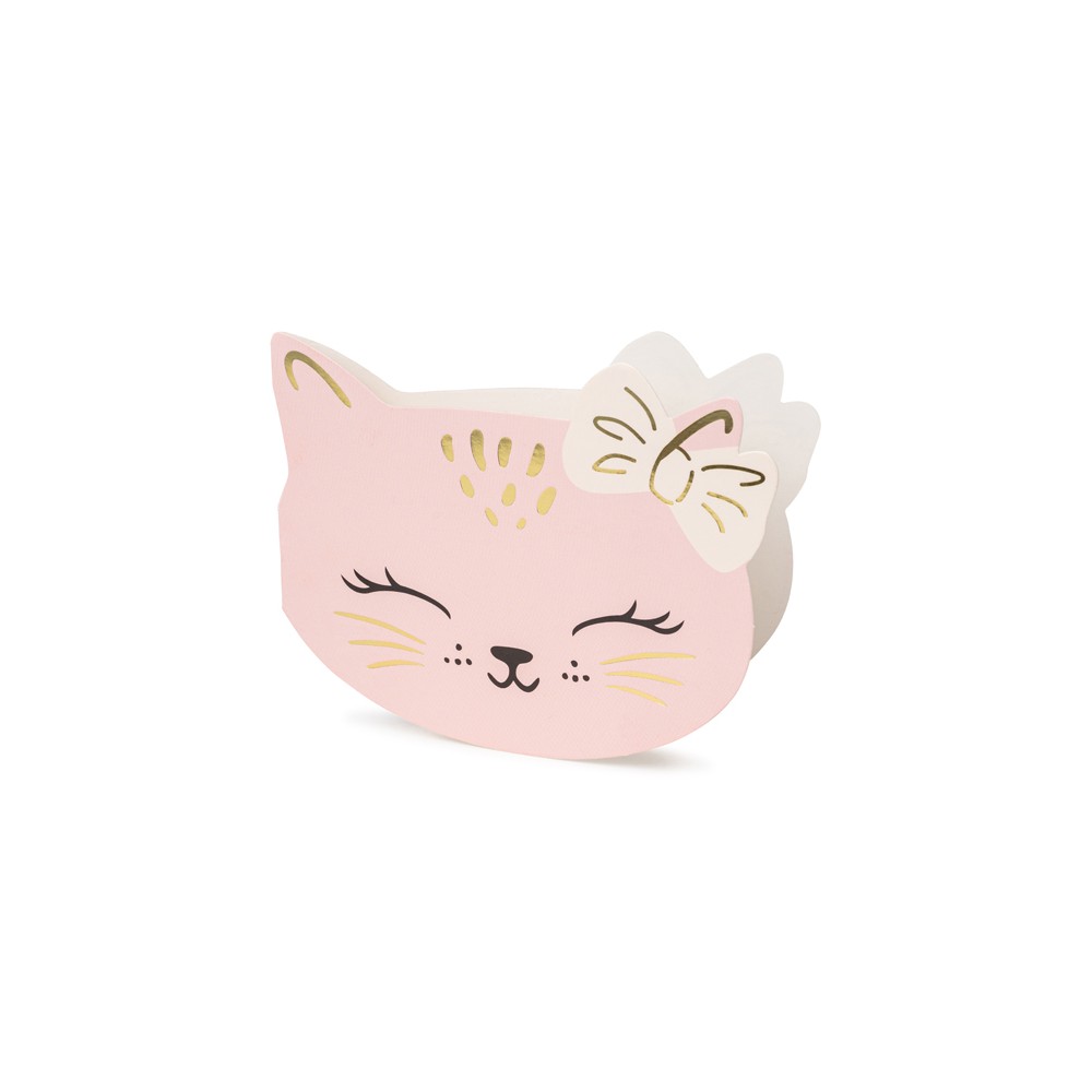 Invitations Chatons, 13 x 10cm, mix