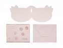 Invitations Chatons, 13 x 10cm, mix