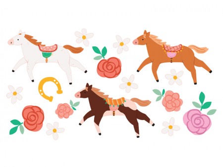 Tatouages Chevaux, Mix
