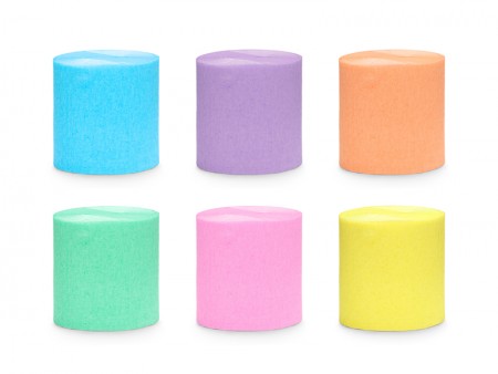 Papier crépon 5cm/10m, set...