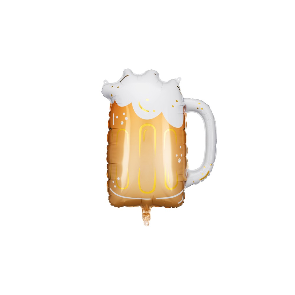 Ballon en foil Bière, 66 x 54 cm
