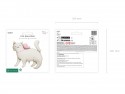Ballon en foil Chaton, 83 x 77 cm