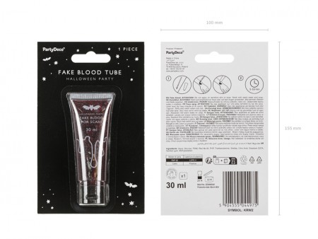 Faux Sang en Tube, 30 ml