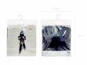 Costume ninja, noir, taille 96-116 cm