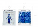 Costume ninja, bleu, taille 116-128 cm