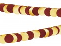 Guirlande métallique Cercles, mélange de couleurs, 2,2 m