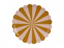 Assiettes Rayures, Mix, 21 cm
