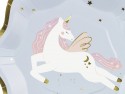 Assiettes Licorne, Mix, 18x18 cm