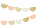 Guirlande de papier de soie, mix, 3m