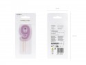 Bougie d'anniversaire Numéro 9, violet, 6 cm