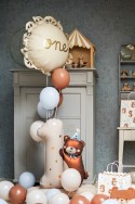 Ballon en foil pastille avec volant One, mix, 51,5x51,5 cm