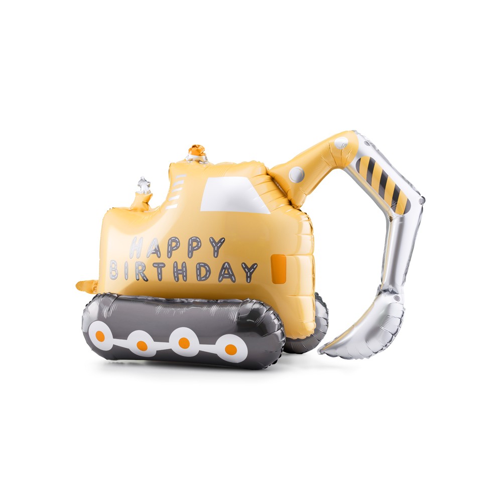 Ballon en foil Pelleteuse, mix, 49x76,5 cm