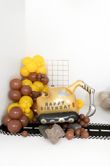 Ballon en foil Pelleteuse,...