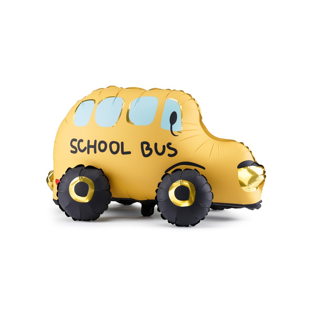 Ballon en foil Bus debout, mix, 66x36 cm