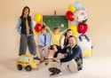 Ballon en foil Bus debout, mix, 66x36 cm