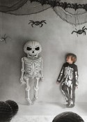 Déguisement pour enfants Squelette, taille 116-128