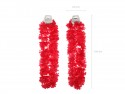 Collier hawaïen, rose foncé, 1,2m