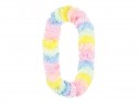 Collier hawaïen pastel, 1,2 m