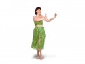 Jupe en raffia, taille adulte, verte