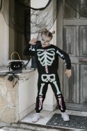 Déguisement pour enfants Squelette, taille 116-128