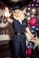 Costume de Policier, bleu marine, taille L
