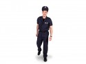 Costume de Policier, bleu marine, taille L