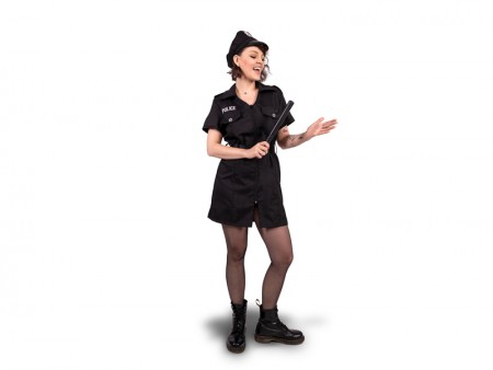 Costume de policière, noir,...