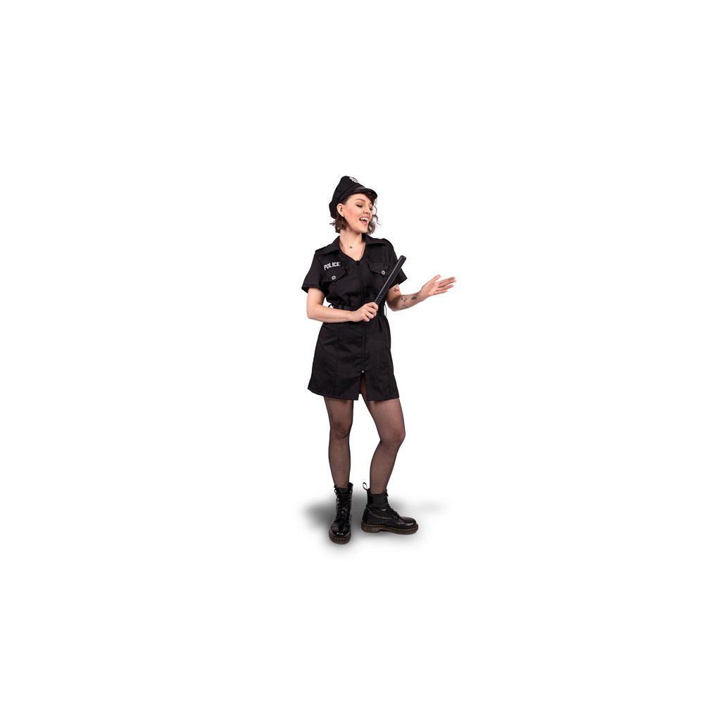 Costume de policière, noir, taille M