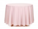 Nappe rose pâle, 230cm