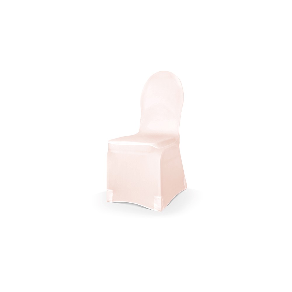Housse de Chaise, Rose Poudré Mat
