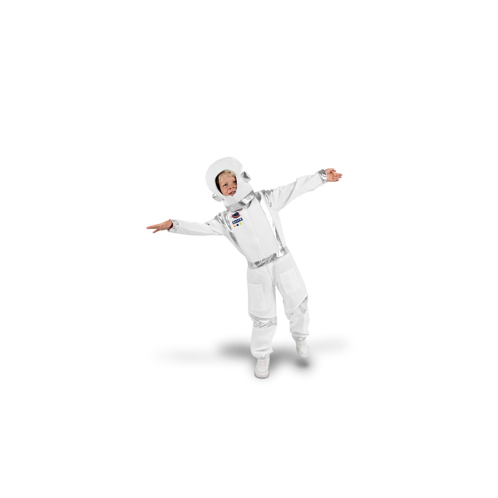 Costume d'astronaute, blanc, taille 116-128 cm