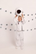 Costume d'astronaute, blanc, taille 116-128 cm