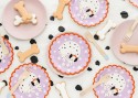 Assiettes en papier Dalmatien, 18x18 cm, mixtes