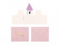 Invitation Château, 12,5x15,5 cm, mix