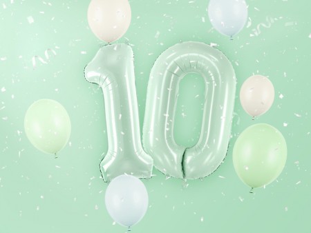 Ballon en aluminium Chiffre...