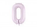 Ballon en aluminium Chiffre ''0'', 72cm, violet