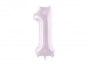 Ballon en aluminium Chiffre ''1'', 72cm, violet