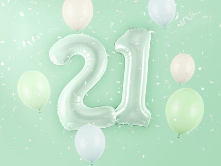 Ballon en aluminium Chiffre...