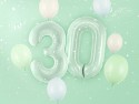 Ballon en aluminium Chiffre ''3'', 72cm, vert