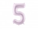 Ballon en aluminium Chiffre ''5'', 72cm, violet